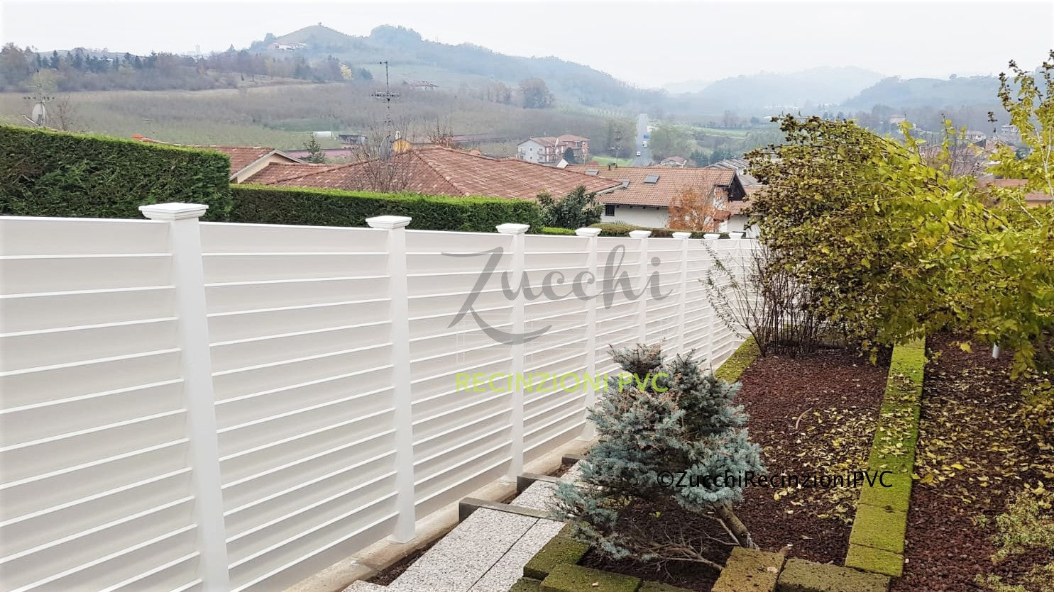 Outdoor PVC Fencing