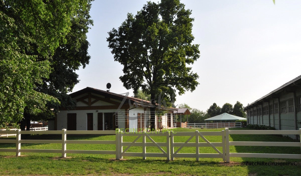An Equestrian Oasis of Tranquility with PVC Fencing