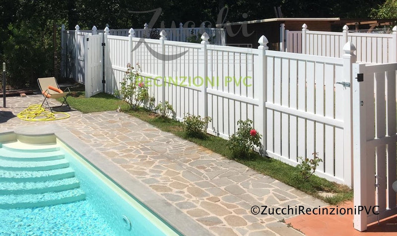 White PVC Fencing: Elegance and Durability