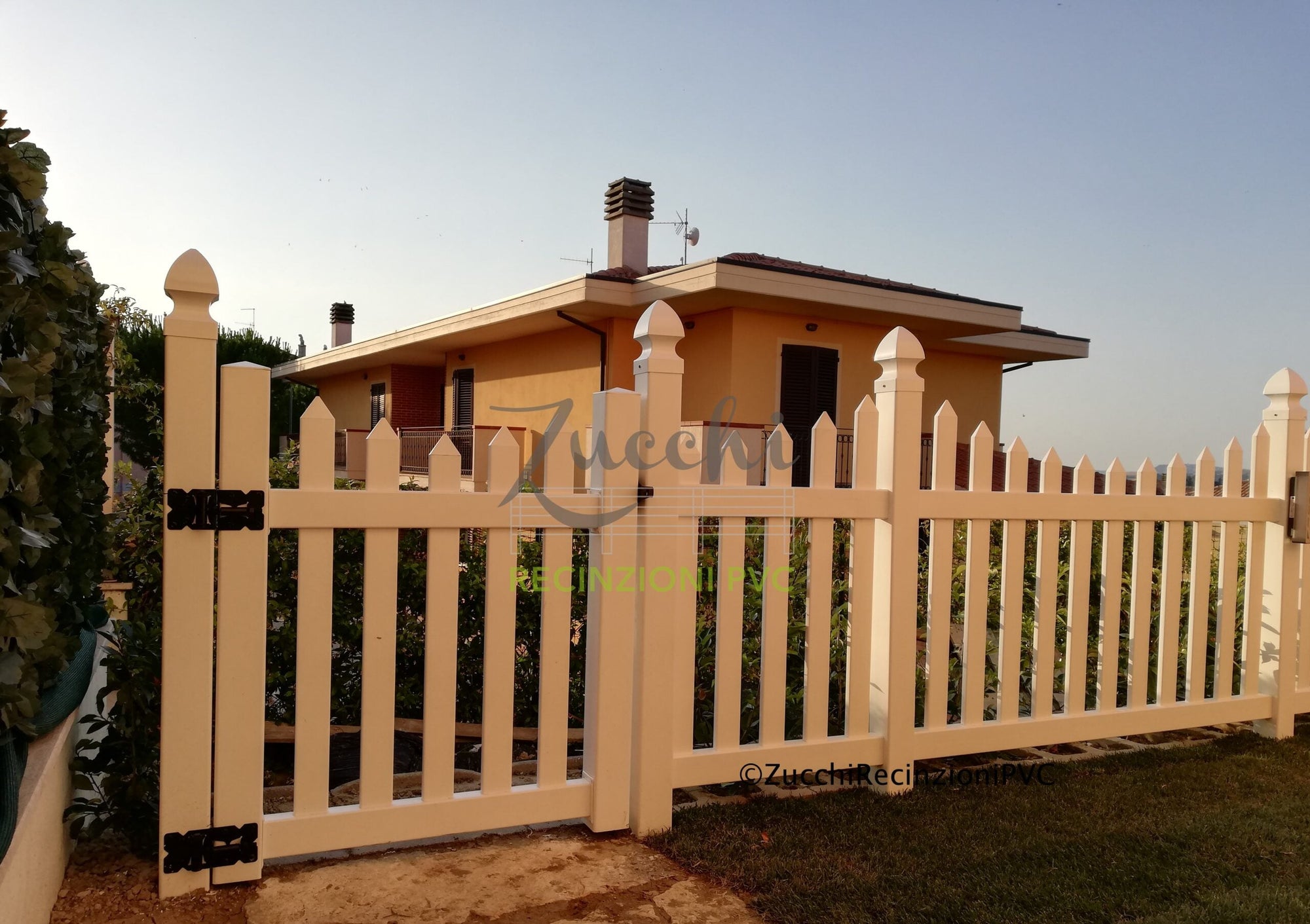 PVC Fencing with Gate: Elegance and Security