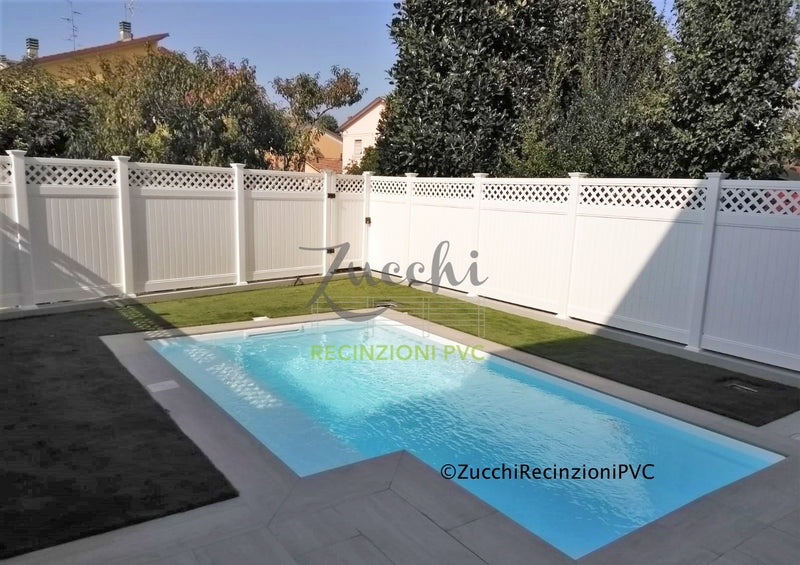 PVC Panel Fences: Creative Ideas and Unique Style