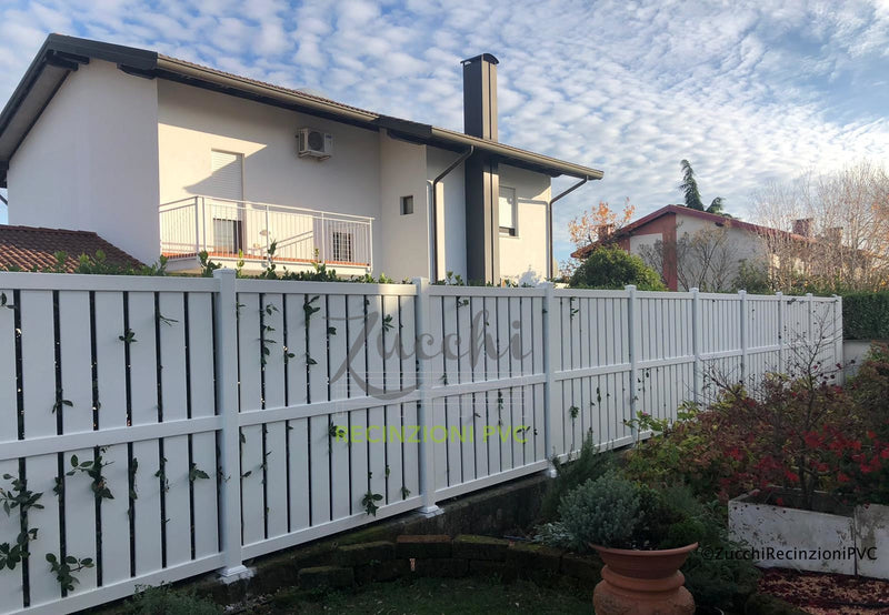 PVC fences in Bergamo