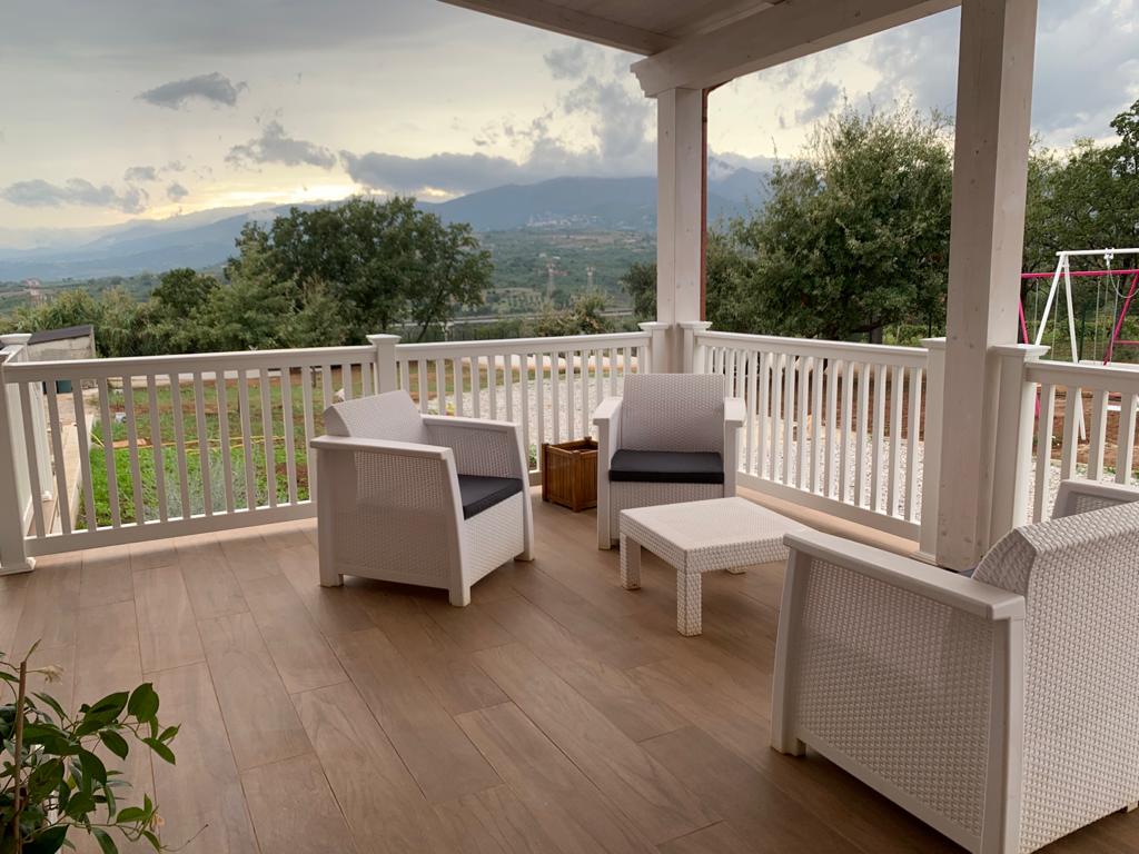 The Veranda on the Balcony: the relaxation corner