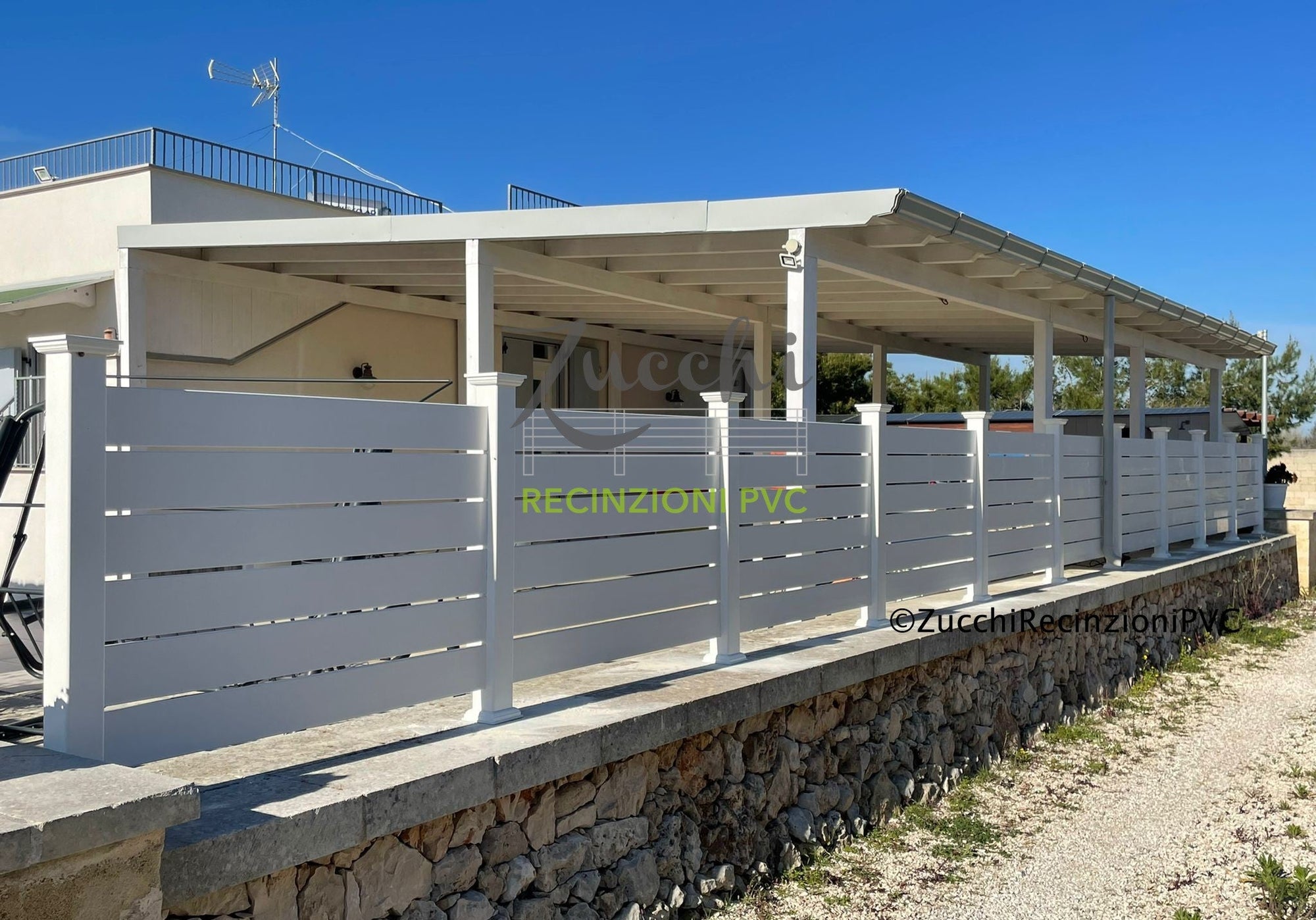 Eco-Friendly Outdoor PVC Railings