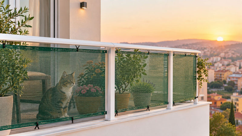 Rete plastica da balcone: guida a sicurezza e privacy