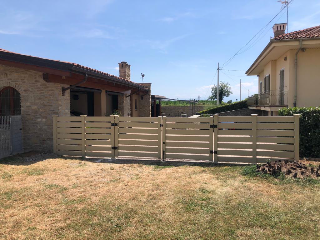 Colored PVC Gates in Renovation Projects