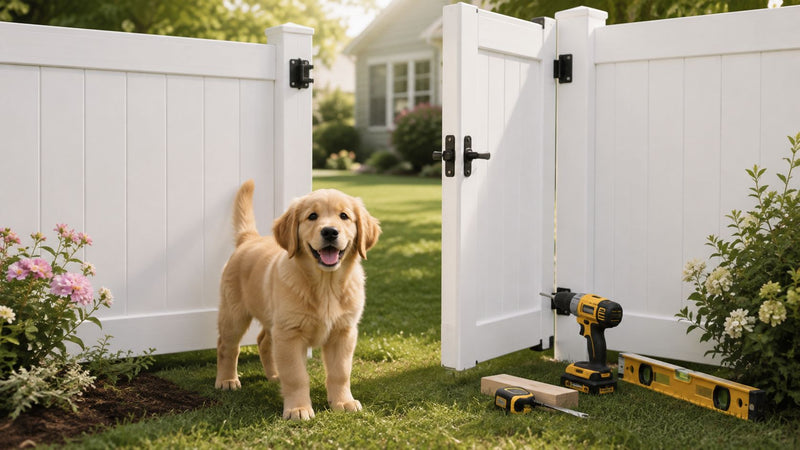 Recinzione cane giardino in PVC guida pratica completa