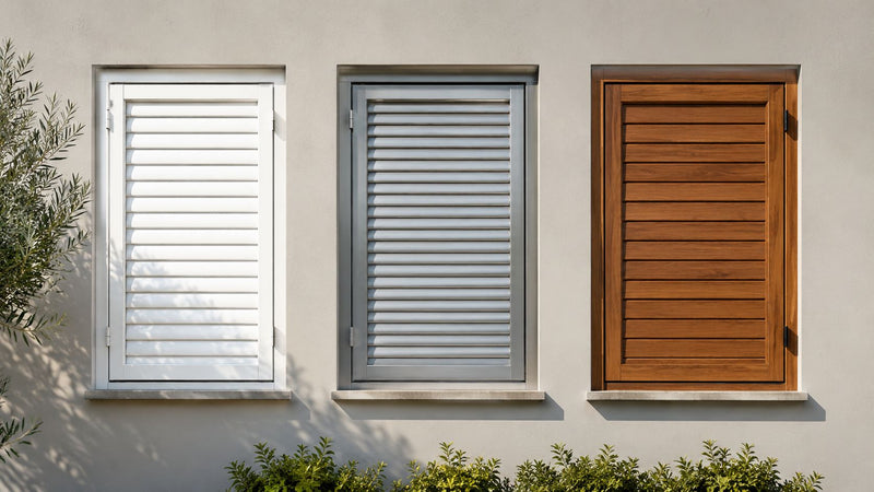 Scuri per finestre esterni in PVC: guida alla scelta