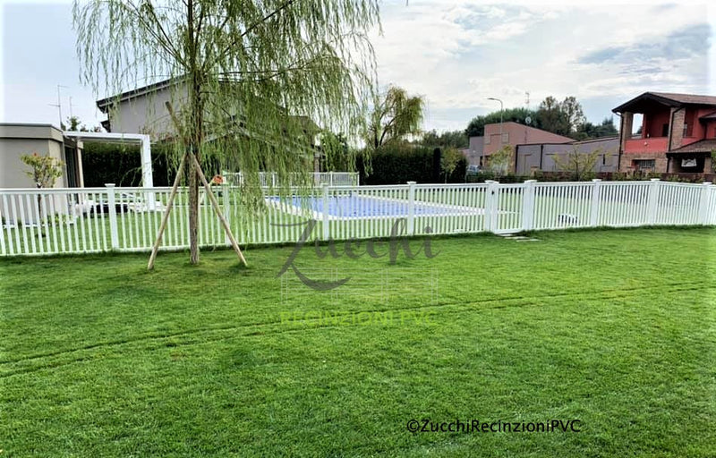 Affordable PVC Garden Fencing