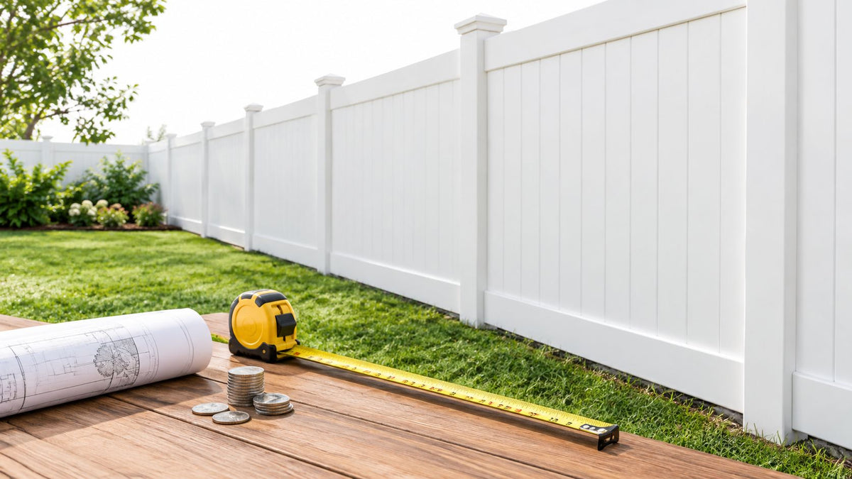 Recinzioni giardino prezzi in PVC e guida budget