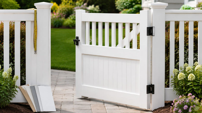 Cancello da giardino in PVC: guida completa alla scelta