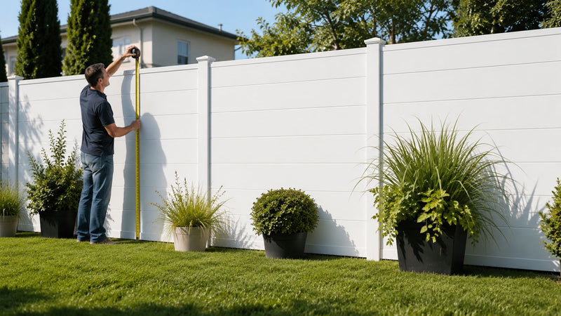 Altezza recinzione giardino privato: guida completa in PVC