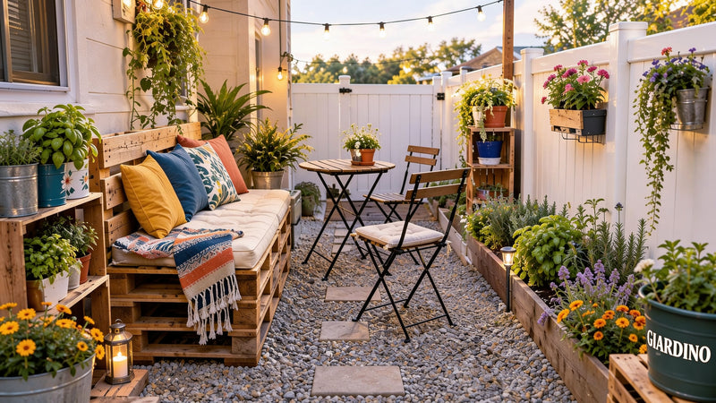 Come arredare un giardino spendendo poco