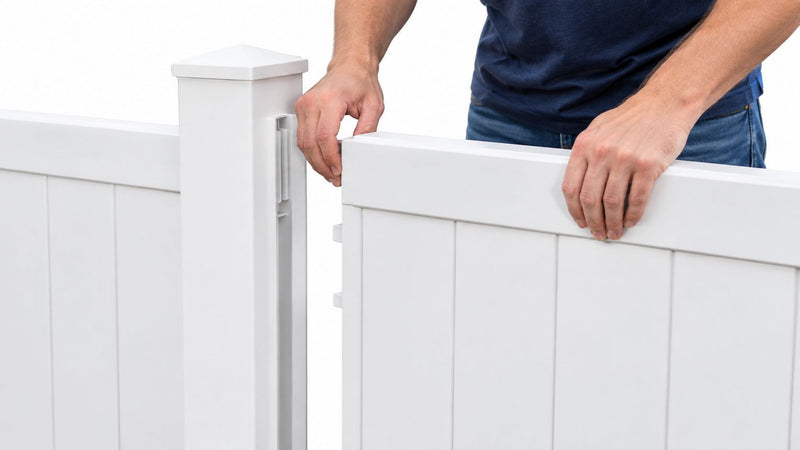 Pannello modulare recinzione in PVC: guida completa