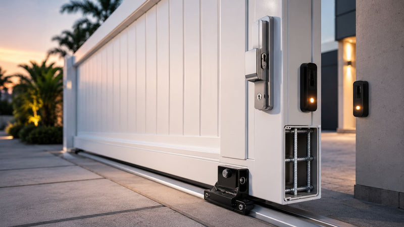 Sicurezza cancello scorrevole in PVC: guida completa