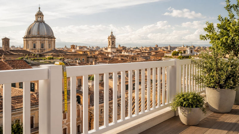 Parapetti per terrazze: norme, design e sicurezza 2026