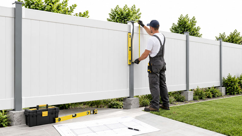Recinzione alta 3 metri in PVC: norme e soluzioni